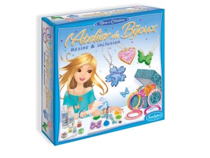 Atelier de bijoux - resine et inclusion
