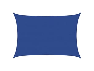 Voile d'ombrage - voile d'ombre - voile parasol 160 gm² rectangulaire bleu 5x6 m pehd