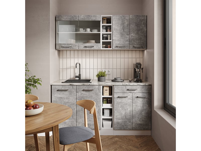  Vicco meuble sous pente, blanc, 80cm avec 4 compartiments  - Conforama C