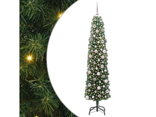 Sapin de noël artificiel, arbre de noël vert 180 cm pvc et acier et plastique shl8151