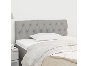 Tete de lit A poser largeur 100 cm <strong></strong> <strong></strong> argenté