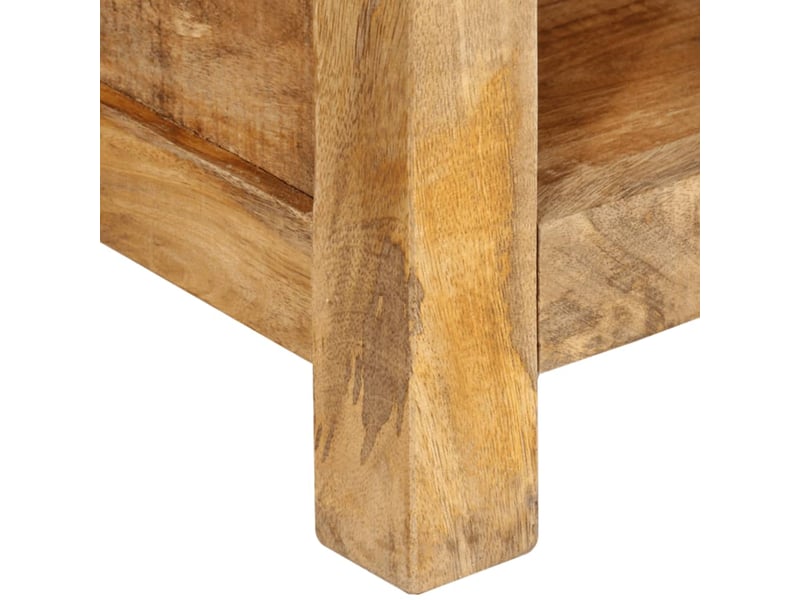  Table basse - table de salon - table à thé 80x55x30 cm bois de manguier massif  - Conforama E