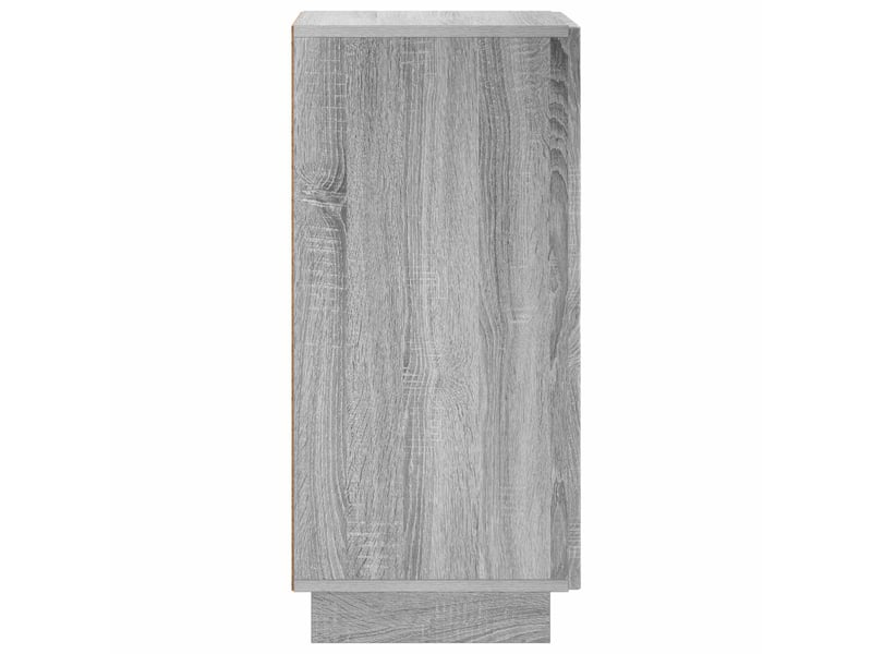  Buffet salon, buffet de rangement sonoma gris 33,5x34,5x75 cm bois d'ingénierie shl34798  - Conforama E