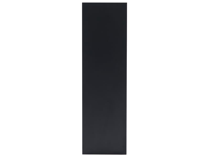  Vitrine led de présentation 80 x 35 x 120 cm – noir mat – éclairage par application et verre trempé  - Conforama D