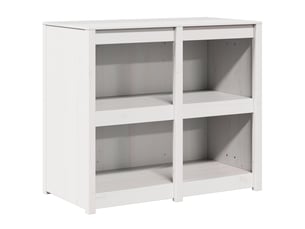Meuble de rangement, armoire de cuisine meppel blanc chaud 106x55x92cm