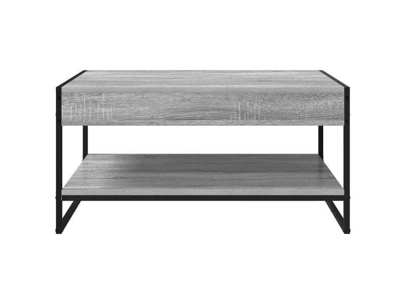  Table basse - table de salon - table à thé gris sonoma 80 x 50 x 40 cm bois d'ingénierie  - Conforama E