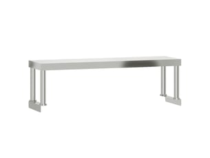 Etagère 110 cm coloris argenté