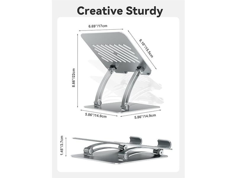  Support pour tablette  compatible avec tablettes et smartphones de 4,0 à 16.5 pouces  - Conforama B