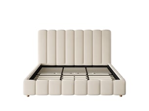 Lit 2 places 200x200 cm SEYAKANY   coloris beige