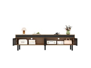Meuble tv coloris noir 170 cm PEXCHO