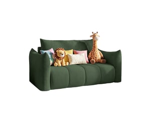 Canapé américain flo, avec fonction couchage, pour enfants, poso, vert (14)