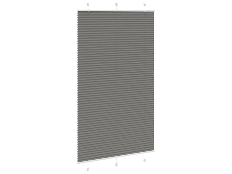  Store plissé, store de fenêtre anthracite 115x200 cm largeur du tissu 114,4 cm cf46687  - Conforama C