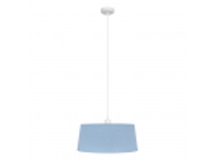 Suspension enfant fabrilamp consciencia bleu ciel 1xe27 hauteur réglable 35-102 cm ø40 cm