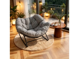 Fauteuil fixe  <strong>ROLIPO</strong> Tissu gris