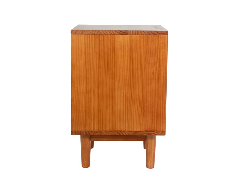 Table de chevet noisette cannage en pin massif anna - Conforama E