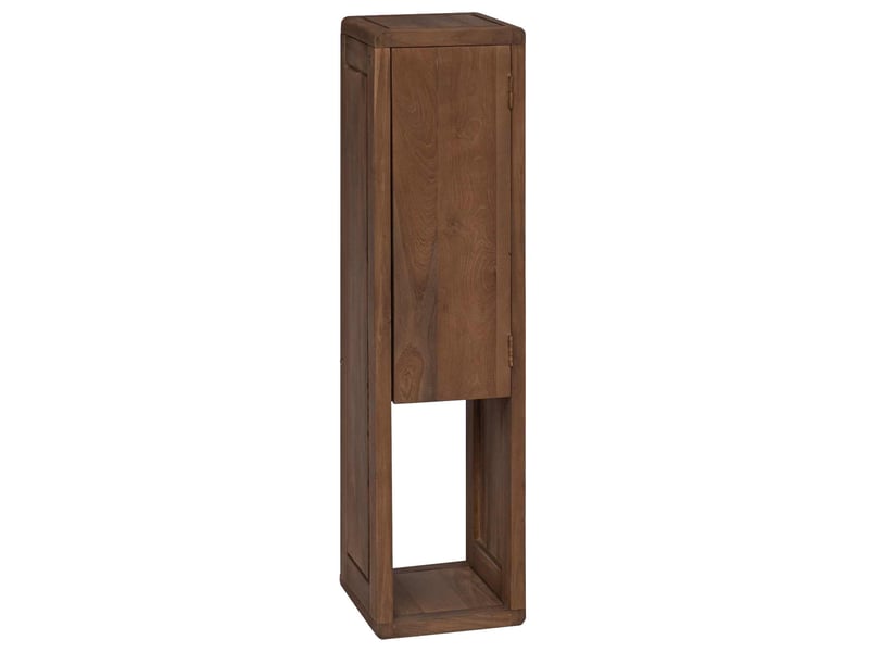  Meuble de salle de bain, armoire salle de bain naturel 25 x 25 x 100 cm cf65452  - Conforama B