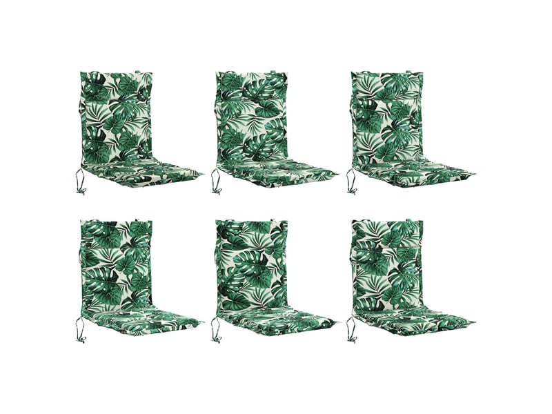  Lot de 6 coussins de chaise à dossier haut gemert cf59365  - Conforama A