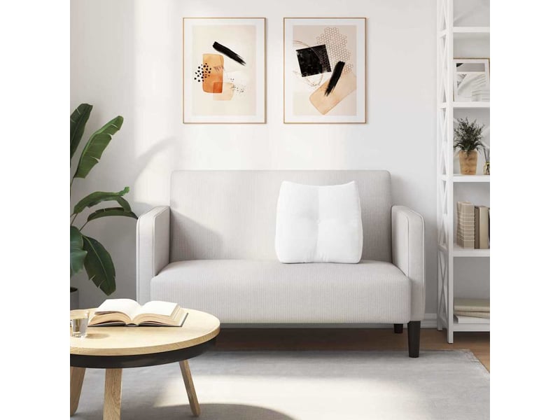  Coussin de dos, coussin de dossier blanc 45 x 24 x 50 cm tissu cf54496  - Conforama D