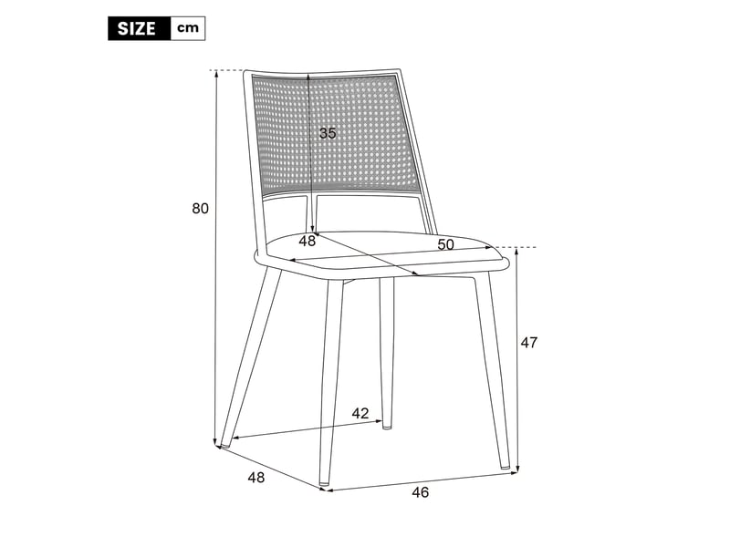  Ensemble table à manger extensible 120-160 cm + 6 chaises beiges purotin – piètement en v, rainurage vertical  - Conforama C
