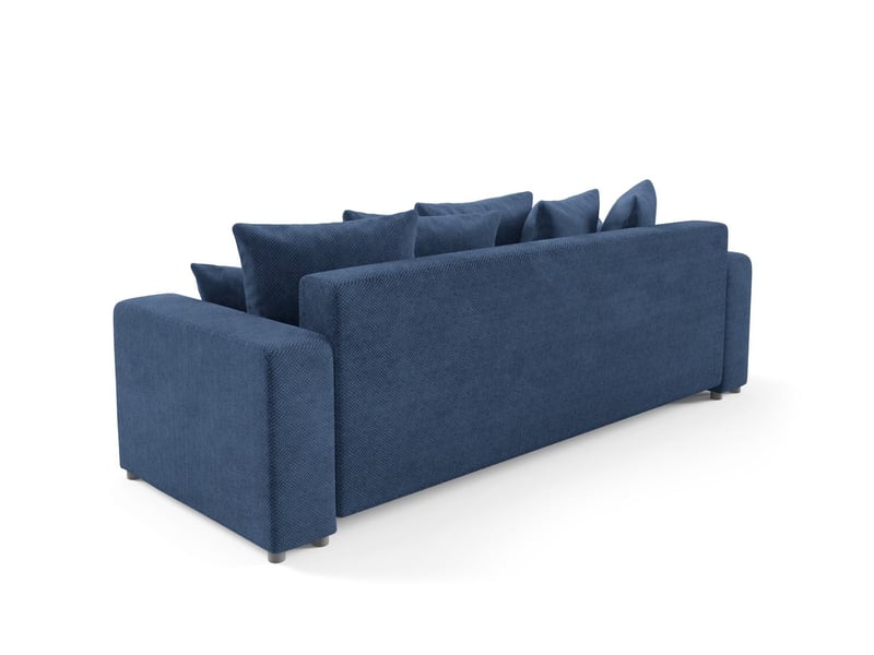  Canapé convertible evora bleu  - Conforama C