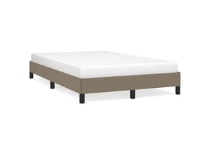 Lit 2 places 120x190cm    coloris taupe