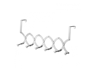Crochet de porte en acier inoxydable pour suspendre manteaux, chapeaux, serviettes, organisateur de salle de bain, porte-serviettes