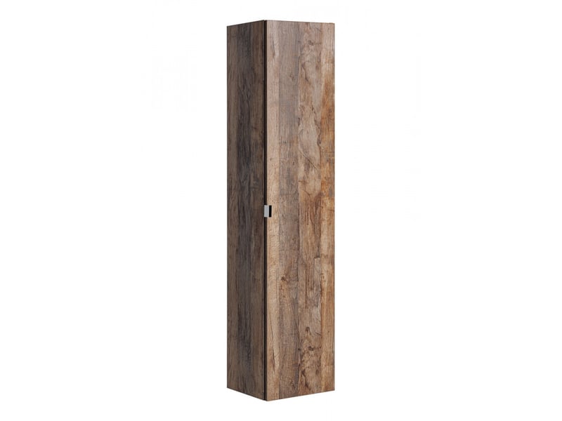  Ensemble salle de bain double vasques 160 cm + 4 éléments - rosario oak  - Conforama C