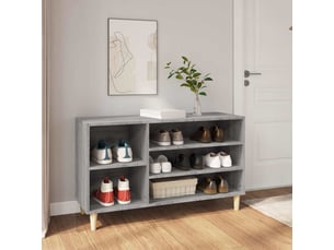 Meuble à chaussures 3 paire(s)  <strong></strong>  <strong></strong> coloris gris
