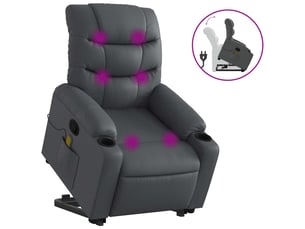 Fauteuil fixe  <strong></strong> Tissu gris