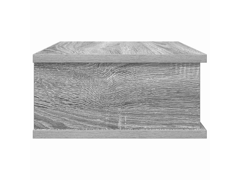  Table de chevet - cabinet de chevet - table de nuit gris sonoma 40 x 31 x 15 cm bois d'ingénierie  - Conforama E