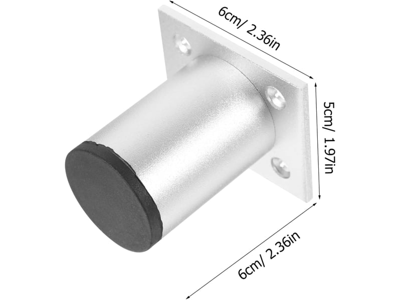 4pièces meuble aluminium réglables pour et armoire supports table courts remplacement meuble  - Conforama B