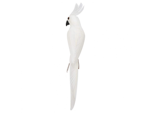 Perroquet artificiel en mousse de 27,5 cm, mignon, pour décoration de jardin et de maison