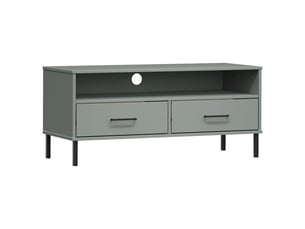 Meuble tv coloris gris 106 cm <strong></strong>  <strong></strong>