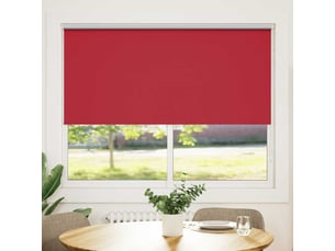 Store enrouleur occultant, store à rouleau 164,4 x 175 cm, largeur du tissu 160 cm, rouge cf45447