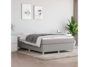 Lit 2 places 140x200 cm    coloris gris