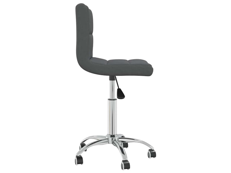  Chaise de salle à manger, chaise pivotante gris foncé tissu cf28723  - Conforama A