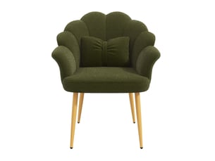 Fauteuil fixe   Polyester vert vendu A l'unité