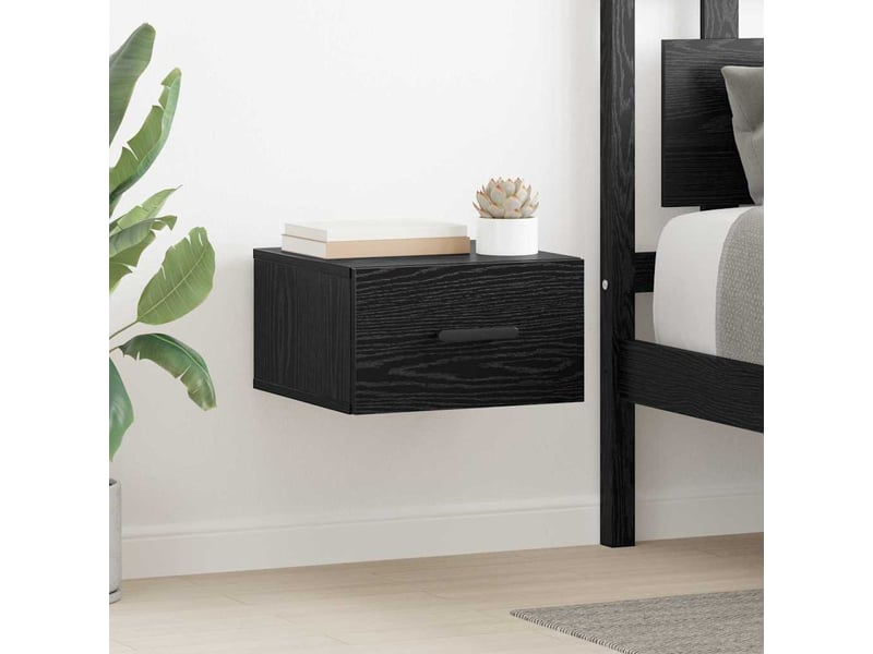  Lot de 2 table de chevet chambre 35 x 35 x 20 cm bois d'ingénierie shl5027  - Conforama B