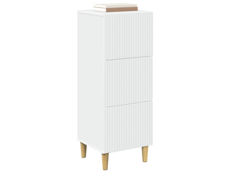  Armoire à tiroirs, rangement bureau blanc 33 x 34,5 x 90 cm bois d'ingénierie shl8361  - Conforama C