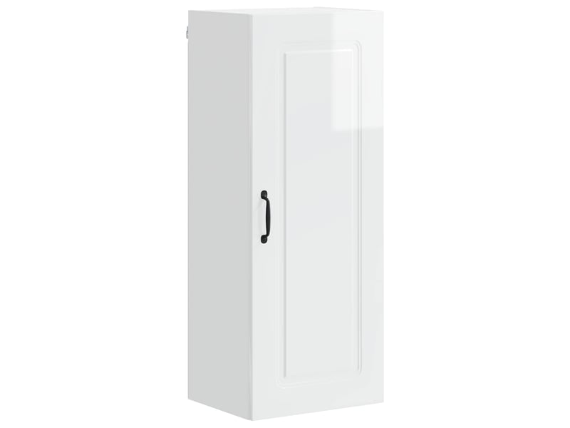 Meuble mural de cuisine | armoire de cuisine blanc brillant shl5184 - Conforama A