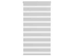 Store zèbre, store de fenêtre gris clair largeur du tissu 50,9 cm polyester cf48503