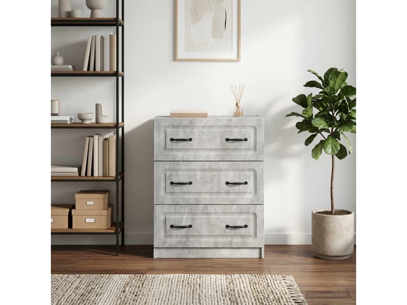  Armoire de rangement bureau, armoire à tiroirs 66 x 34,5 x 87 cm bois d'ingénierie shl8379  - Conforama D