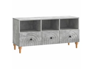 Meuble tv coloris gris 102 cm <strong></strong>  <strong></strong>