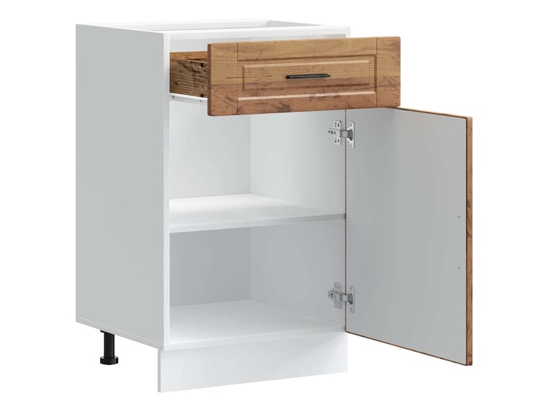  Meuble de rangement, armoire de cuisine porto vieux bois bois d'ingénierie shl3981  - Conforama E