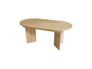Table à manger extensible, chêne, 120160 × 80 cm, 4-6 personnes, coins arrondis, plateau épais