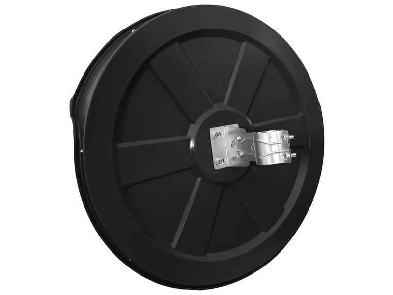  Miroir de circulation convex extérieur noir ø75 cm cf62692  - Conforama D