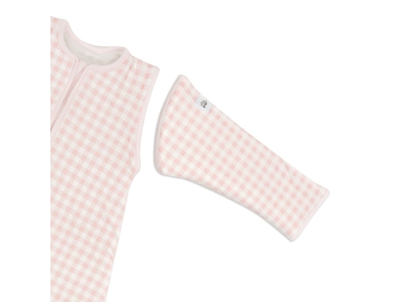  Pyjama bébé interbaby vichy - rose - coton MON02-02 - Conforama B