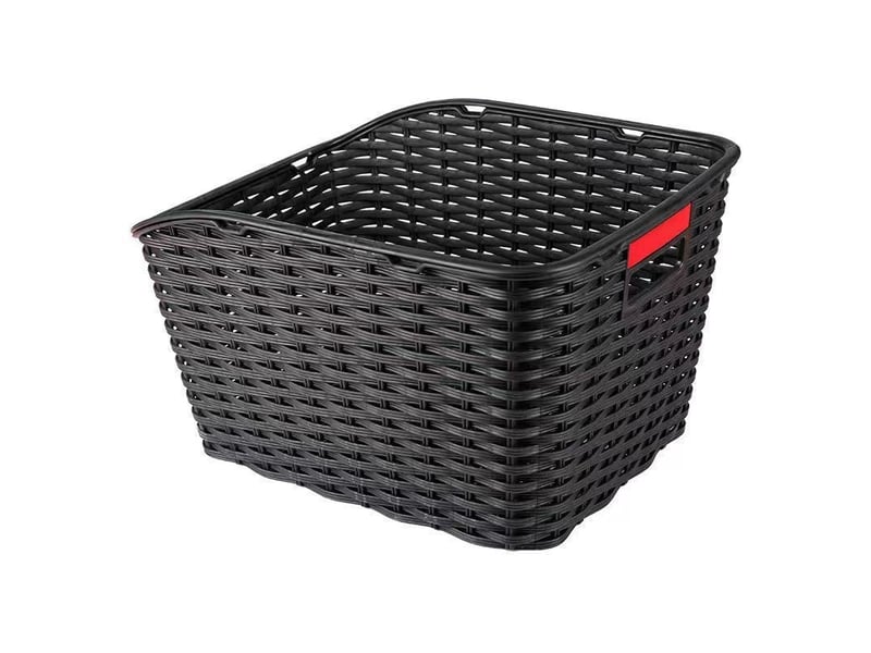  Panier pour porte-bagages arrière – matière synthétique imputrescible, noir, 27l  - Conforama A