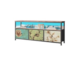 Meuble tv coloris coloris assortis 137 cm BURSDANY  