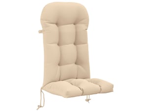 Coussin de transat ensoleillé, coussin pour bain de soleil putten 100 % polyester crème cf56079